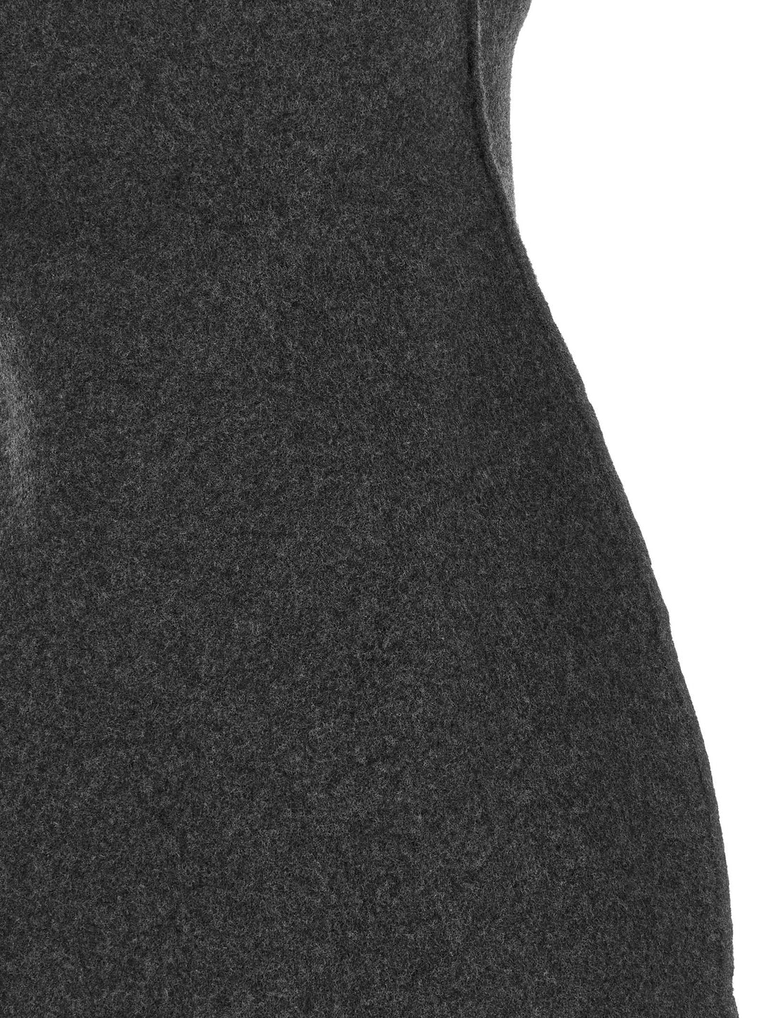Jil Sander Virgin Wool Dress Dresses - Gray | dde88e775d00a3c47550915cc01892b78136c0f4