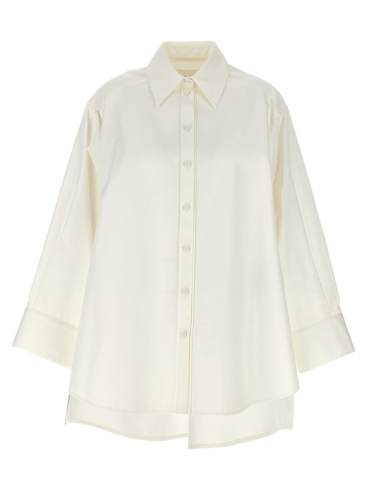 Cut-Out Armholesque Shirt Shirt, Blouse White