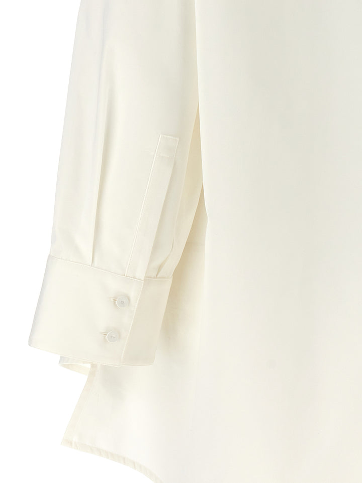 Cut-Out Armholesque Shirt Shirt, Blouse White