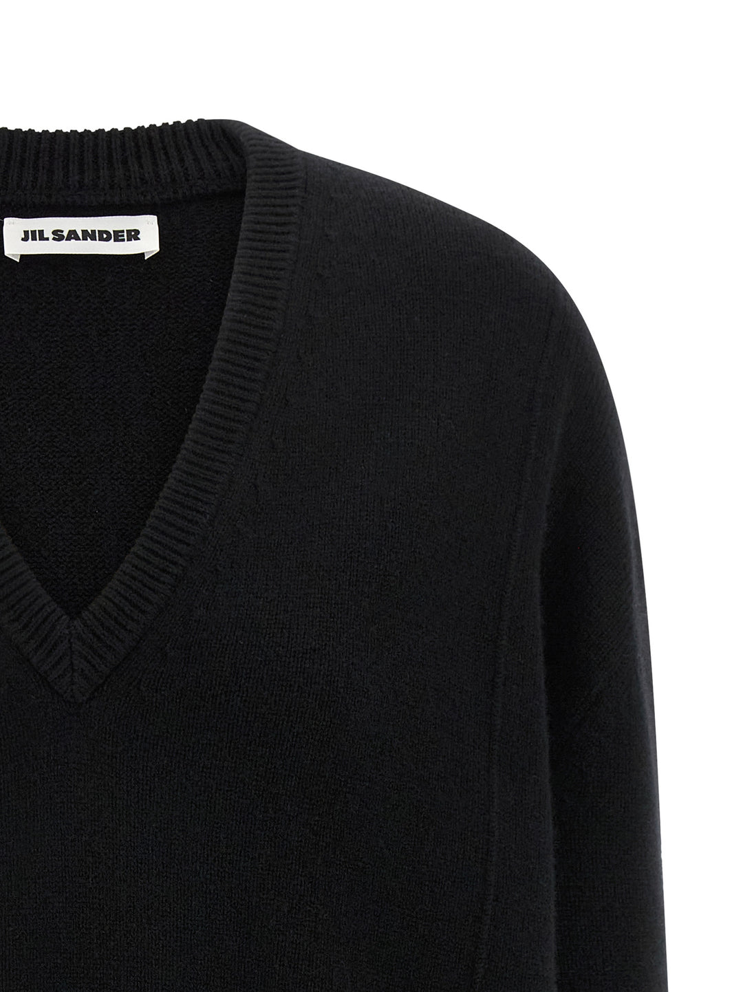 Jil Sander Cashmere Sweater Sweaters and Cardigans - Black | 60a19ab1a840ed88d7a60616df4b0ddbba680ed7
