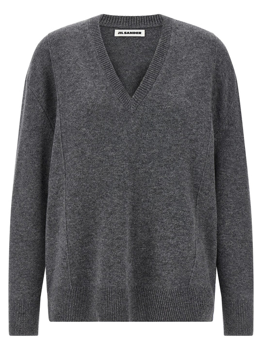 Cashmere Sweater Sweaters And Cardigans Gray