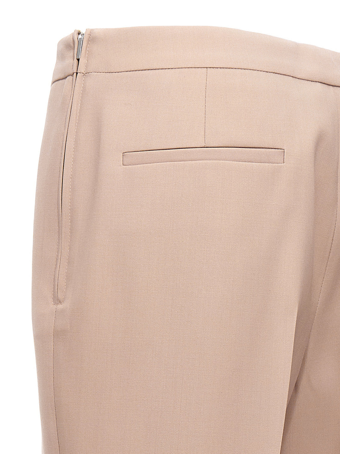 Jil Sander Pleat Wool Pants - Beige | 3fd586bc98d79c8b01a3f1e463b45b31ebecd0e4