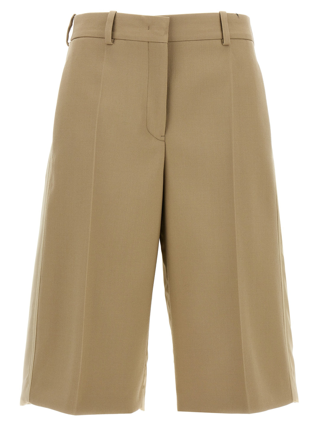 Wool Bermuda Shorts Bermuda, Short Beige