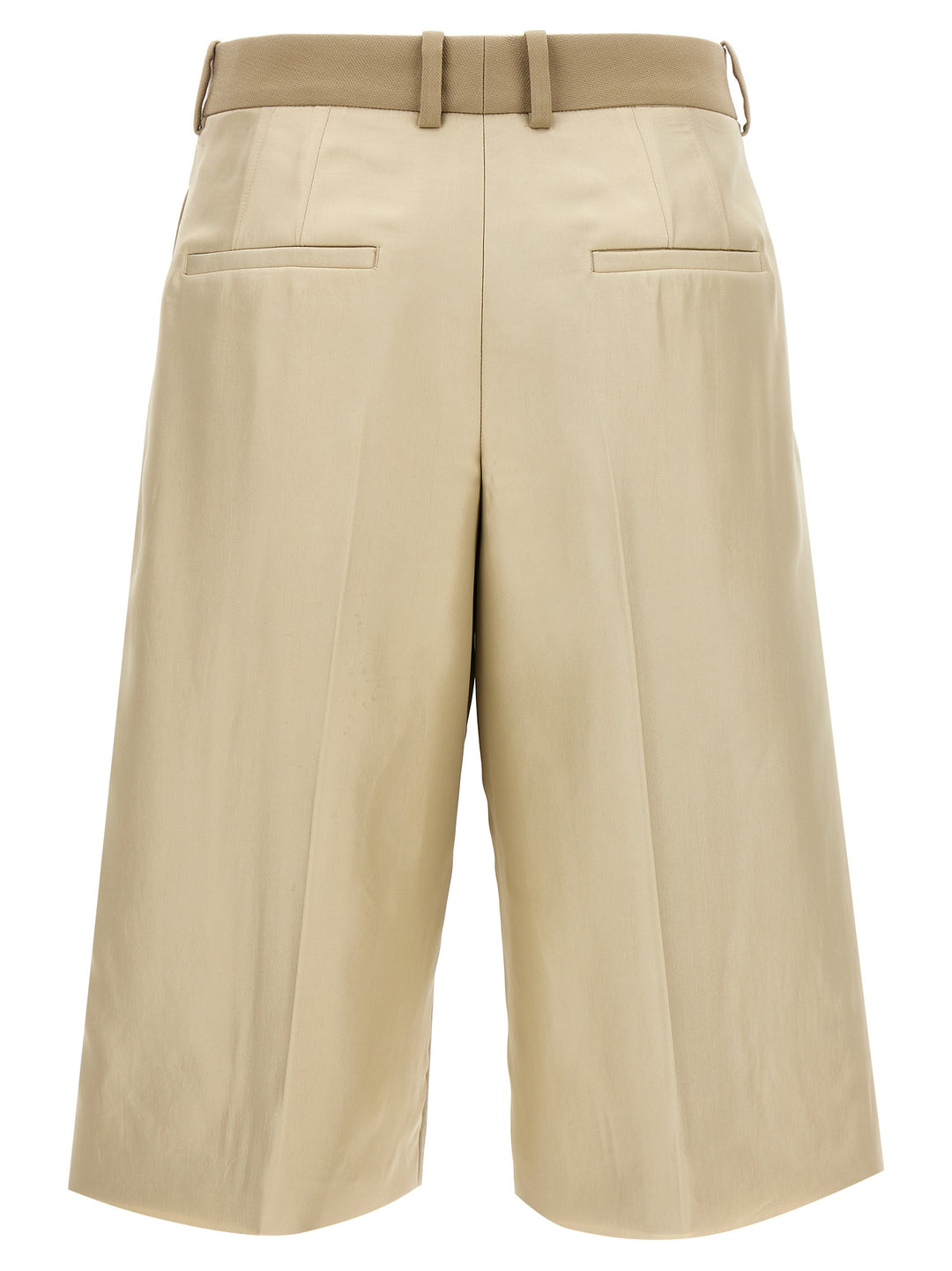 Wool Bermuda Shorts Bermuda, Short Beige