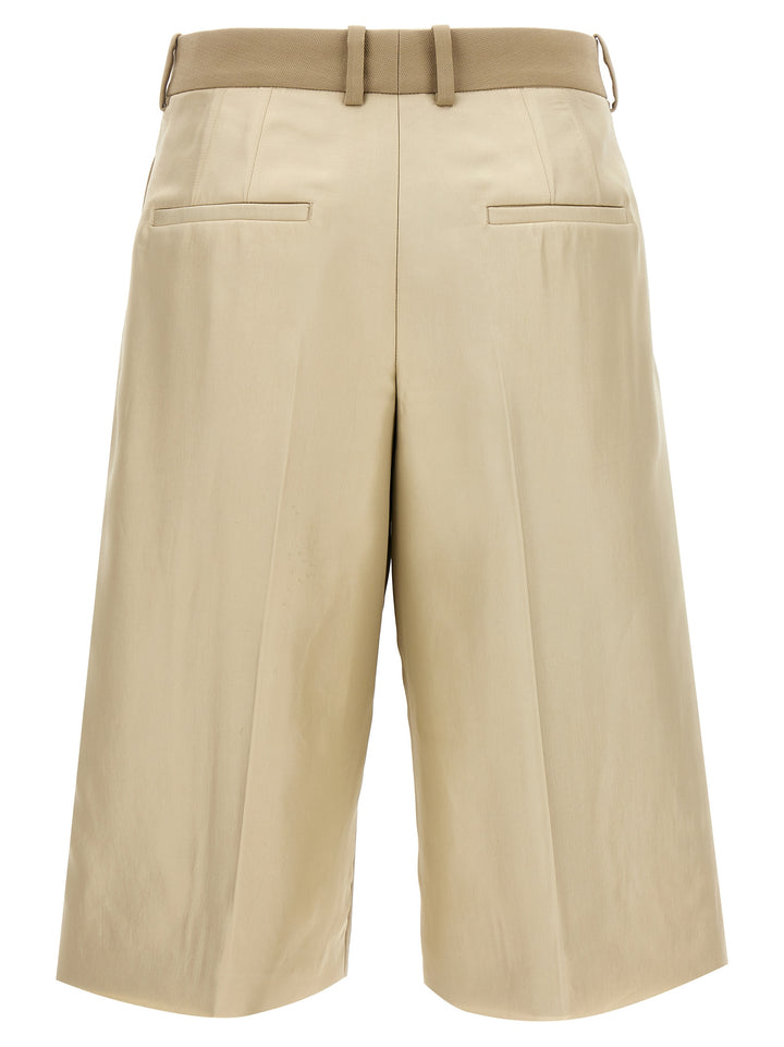 Wool Bermuda Shorts Bermuda, Short Beige