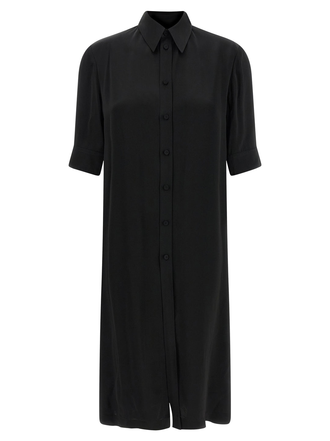 Jil Sander Long Shirt Shirt and Blouse - Black | bc852f9676e0c2b8e0c5d96a3be3a89b0ceb932f