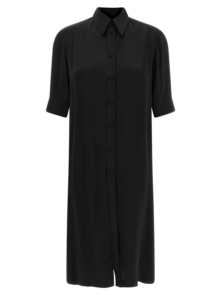 Jil Sander Long Shirt Shirt and Blouse - Black | bc852f9676e0c2b8e0c5d96a3be3a89b0ceb932f