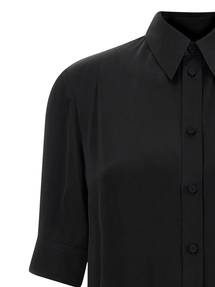 Jil Sander Long Shirt Shirt and Blouse - Black | 25905189bfd205ace8b2de55a3a9f8035dfcaa79