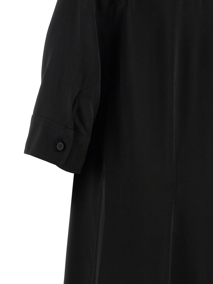 Jil Sander Long Shirt Shirt and Blouse - Black | e347c1b3b6a8bea5c76440f3fdeeec6af0f5d2e2