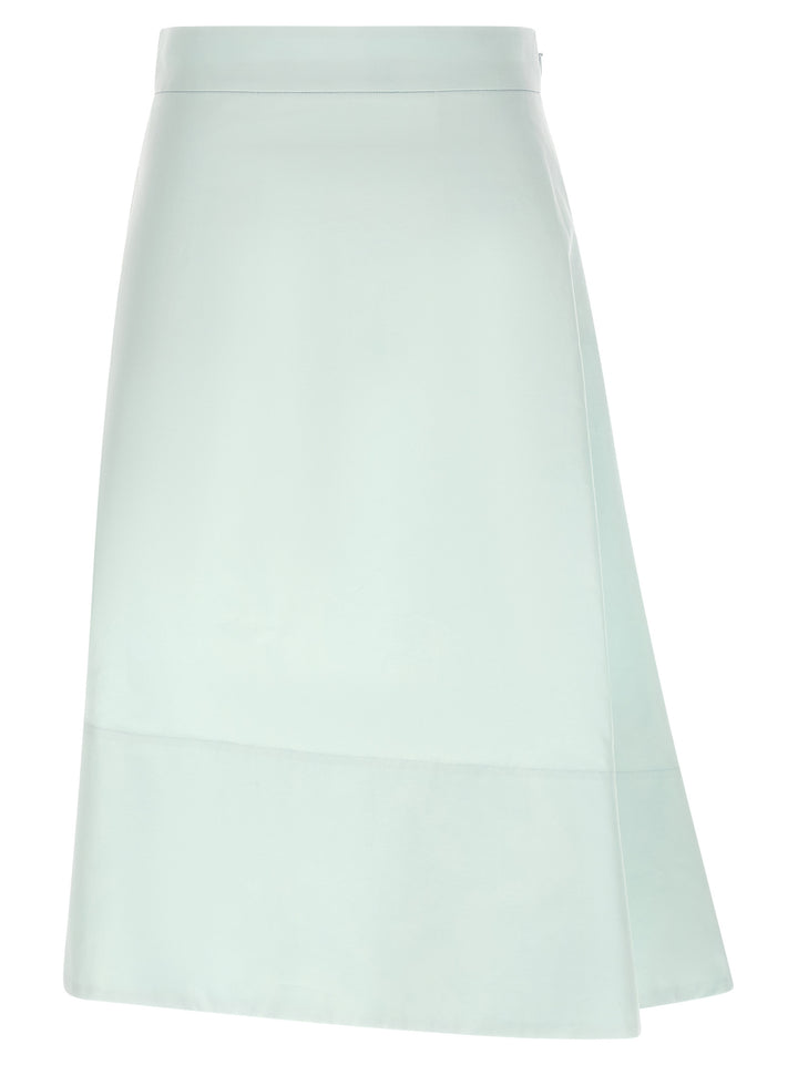 Jil Sander Asymmetrical Skirt Skirts - Light Blue | 37c2758eaca7d87bf6fec2ce146cc41d8b20592f