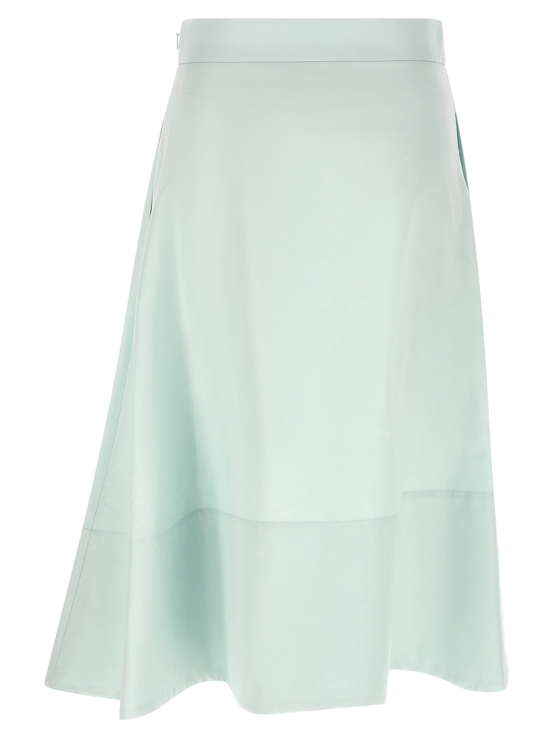 Jil Sander Asymmetrical Skirt Skirts - Light Blue | 138826f6790c62e2001248bc8f59311ded80bf9c