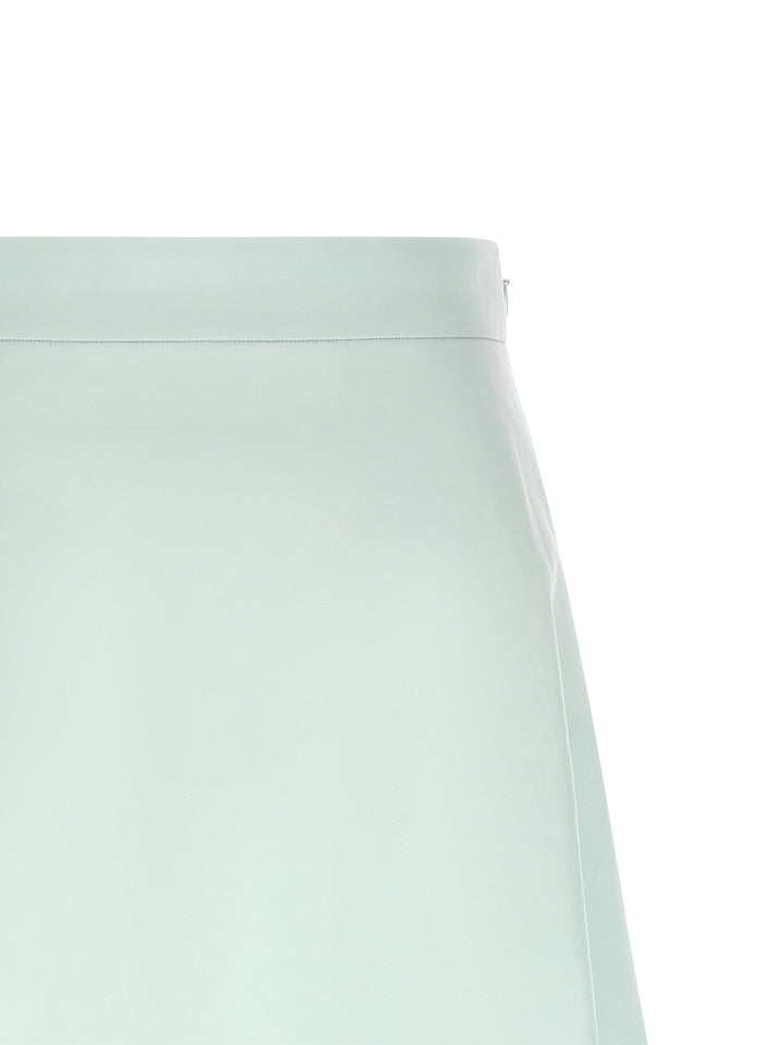 Jil Sander Asymmetrical Skirt Skirts - Light Blue | 3df454473afcf1c1a06a0b42d188d065061d8d30