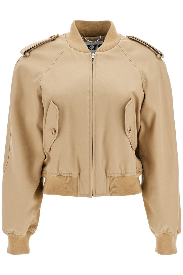 Bomber In Gabardine