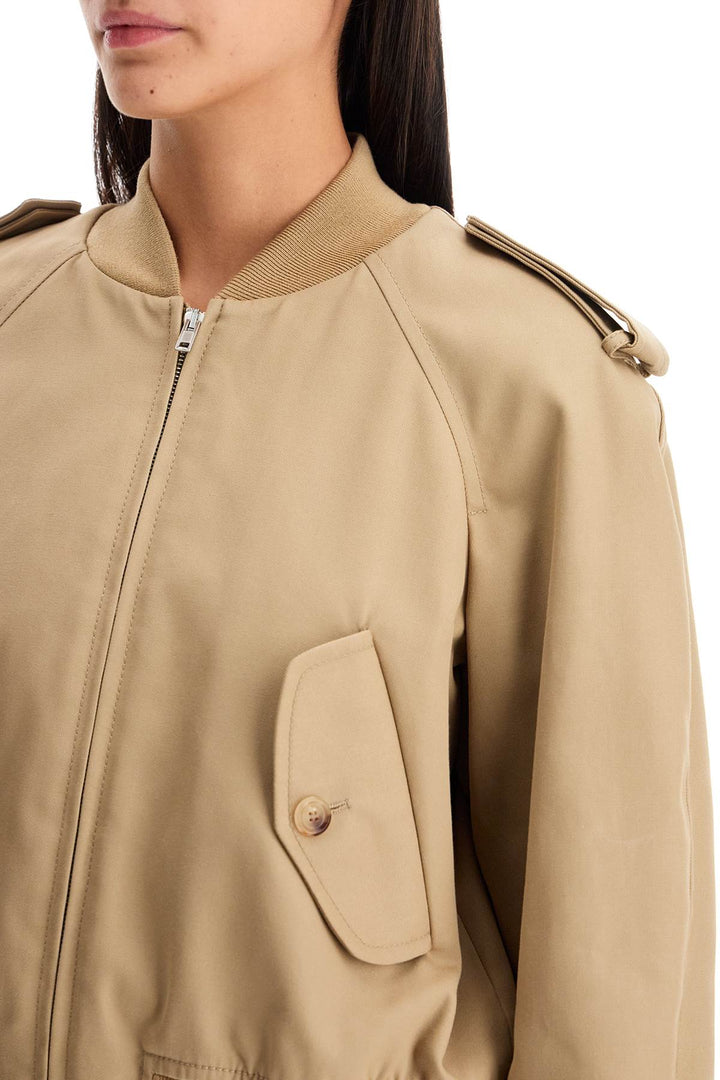 Bomber In Gabardine