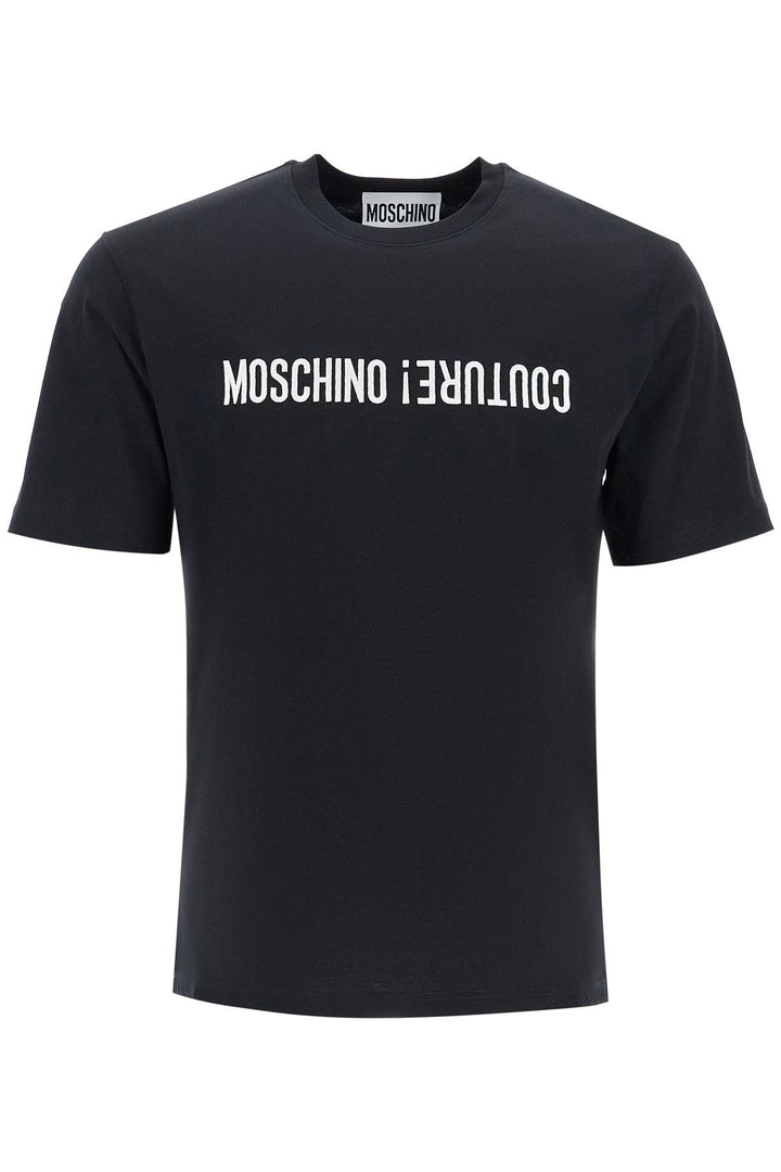 T Shirt Con Ricamo Lettering