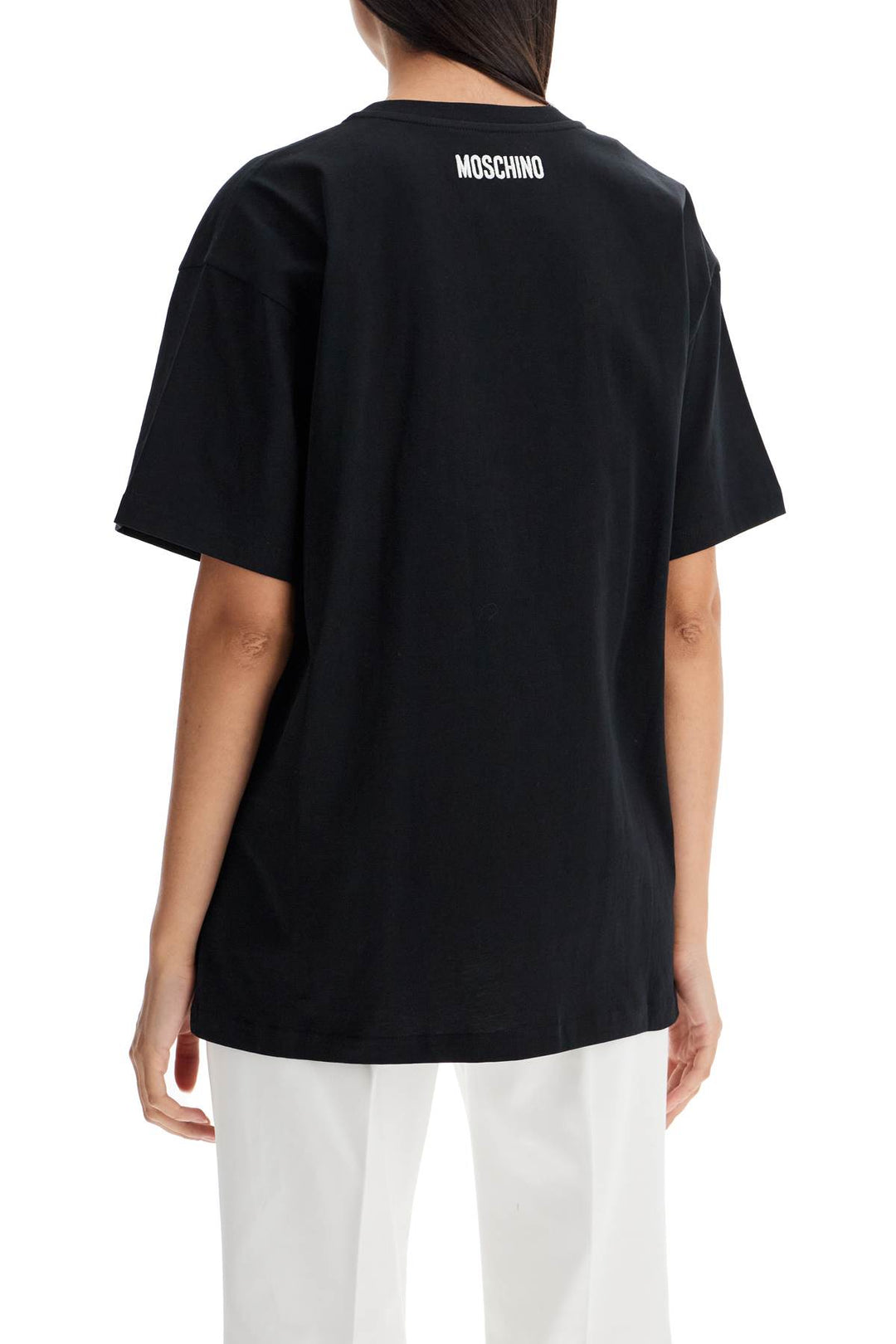 T Shirt Oversize Con Ricamo Same Old Chic