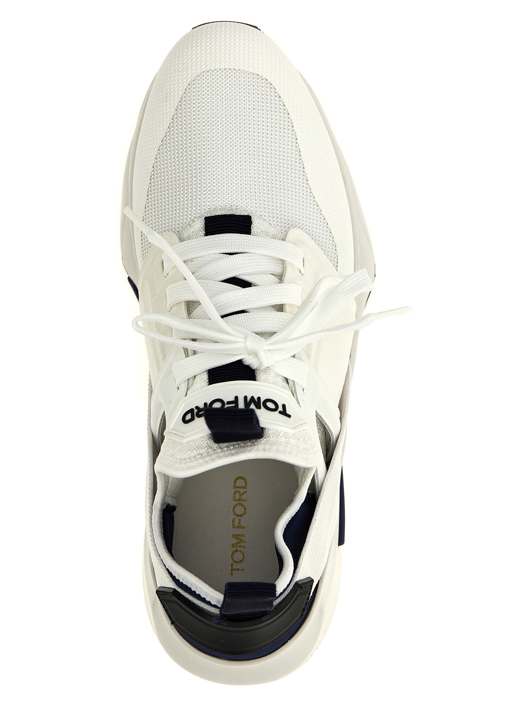 Tom Ford Jago Sneakers - White/Black | 198f83395ff31de18280165f1a424d3bb2499b93