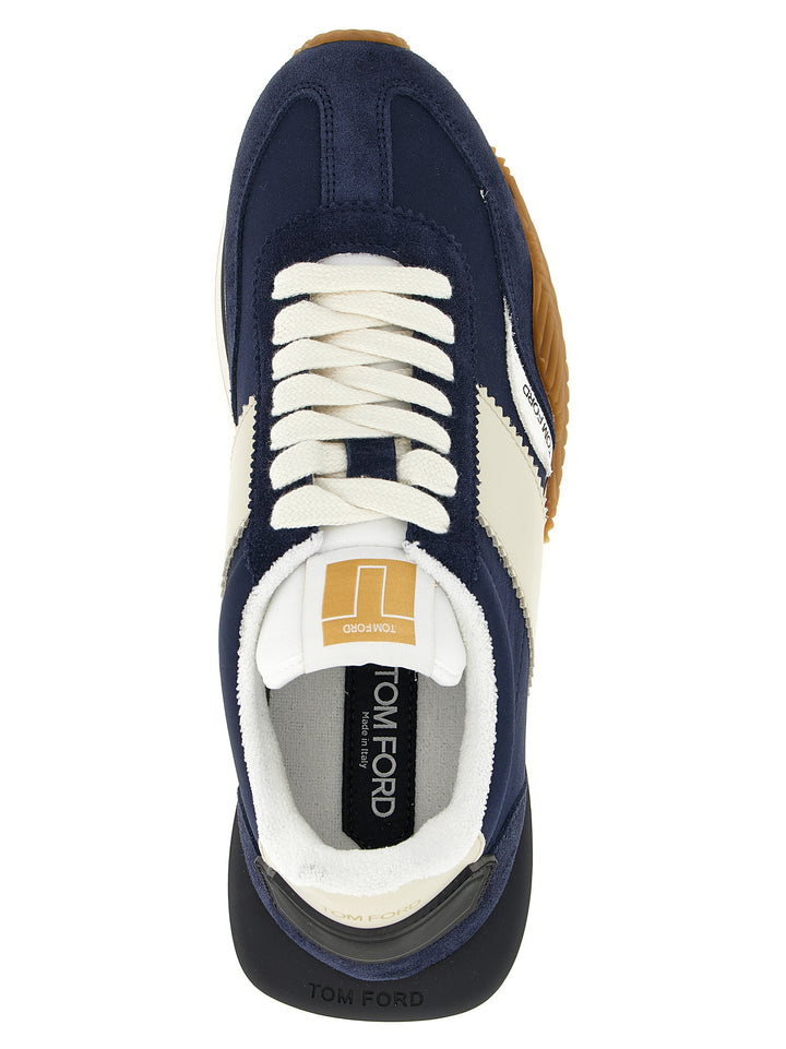 Tom Ford James Sneakers - Blue | 810ed86ac84d5c204f419adbf376edbc65bf11b5