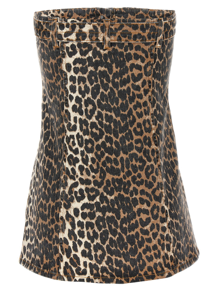 Leopard Tops Multicolor