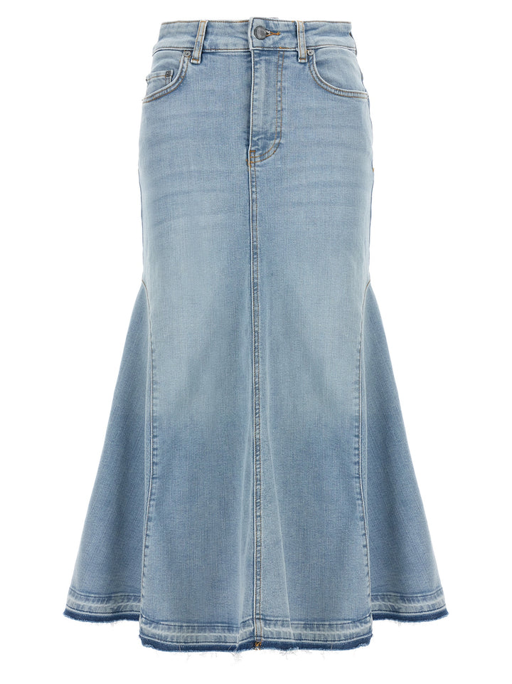 Denim Skirt Skirts Light Blue