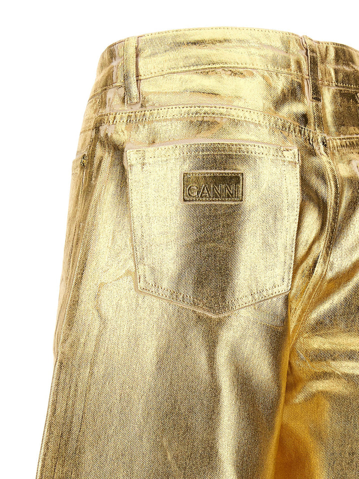 Foil Jeans Gold