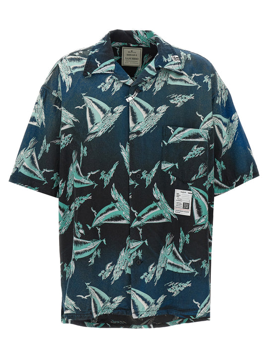 Vintage Shirt Shirt And Blouse Blue