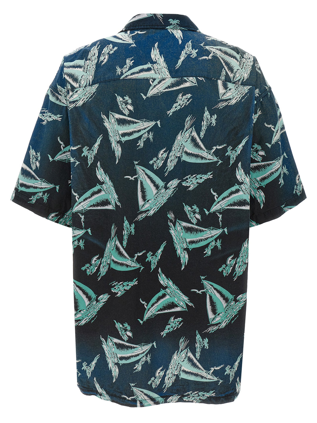 Maison Mihara Yasuhiro Vintage Shirt Shirt and Blouse - Blue | a01251de774a08bf4f884ef266a090e1cdafe302