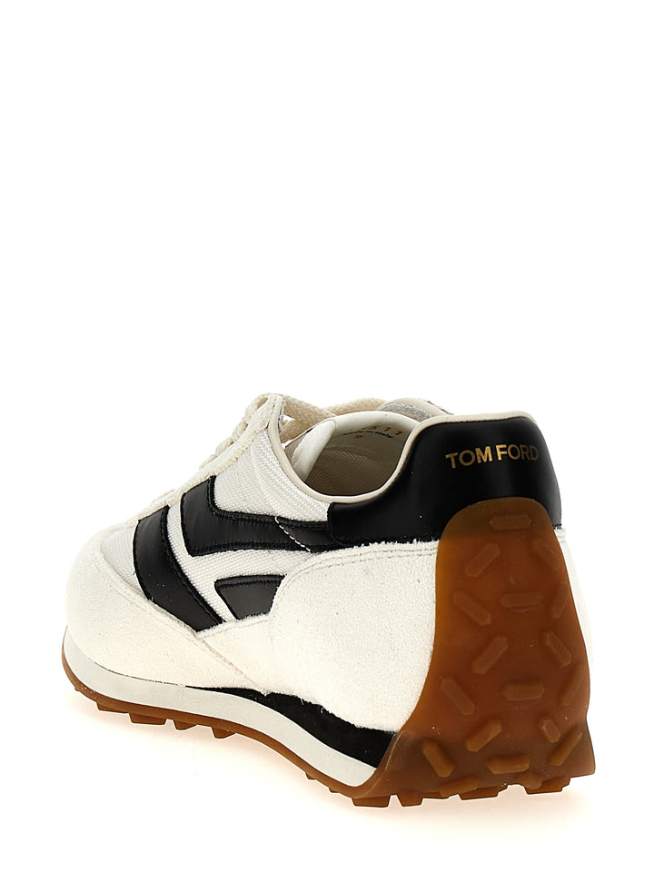 Tom Ford Mick Sneakers - White/Black | 343acc7dce8cecc389ceae90d6923fa269b36324
