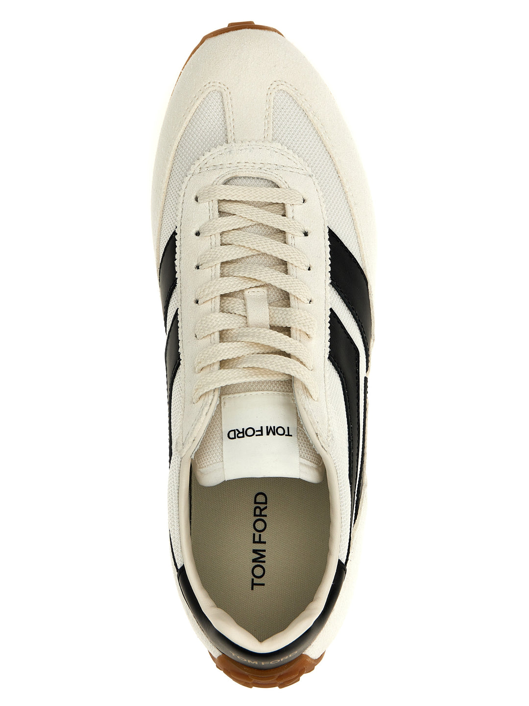 Tom Ford Mick Sneakers - White/Black | 9a7489979a27fa6bbe543696ac4909125df81267