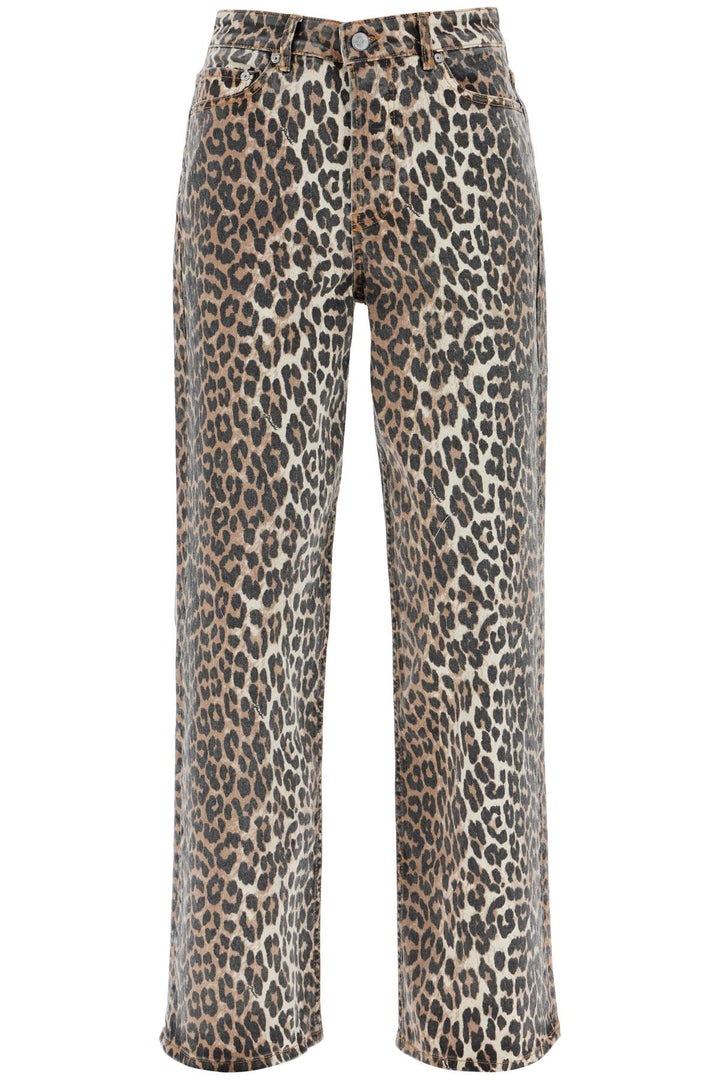 Jeans Izey In Denim Animalier