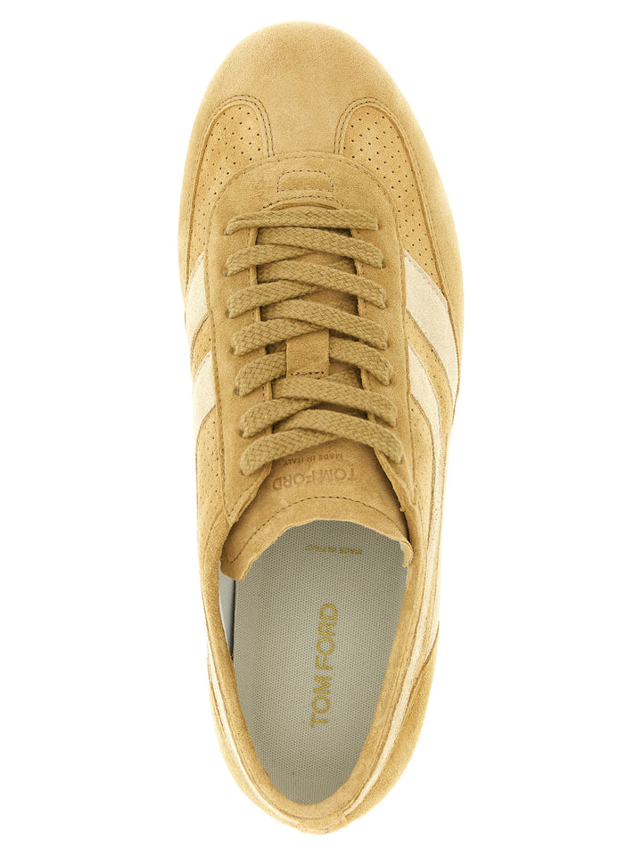 Tom Ford Brook Sneakers - Beige | 84ae2d3845fe01564a12fc2f2b76eafae90ced7d
