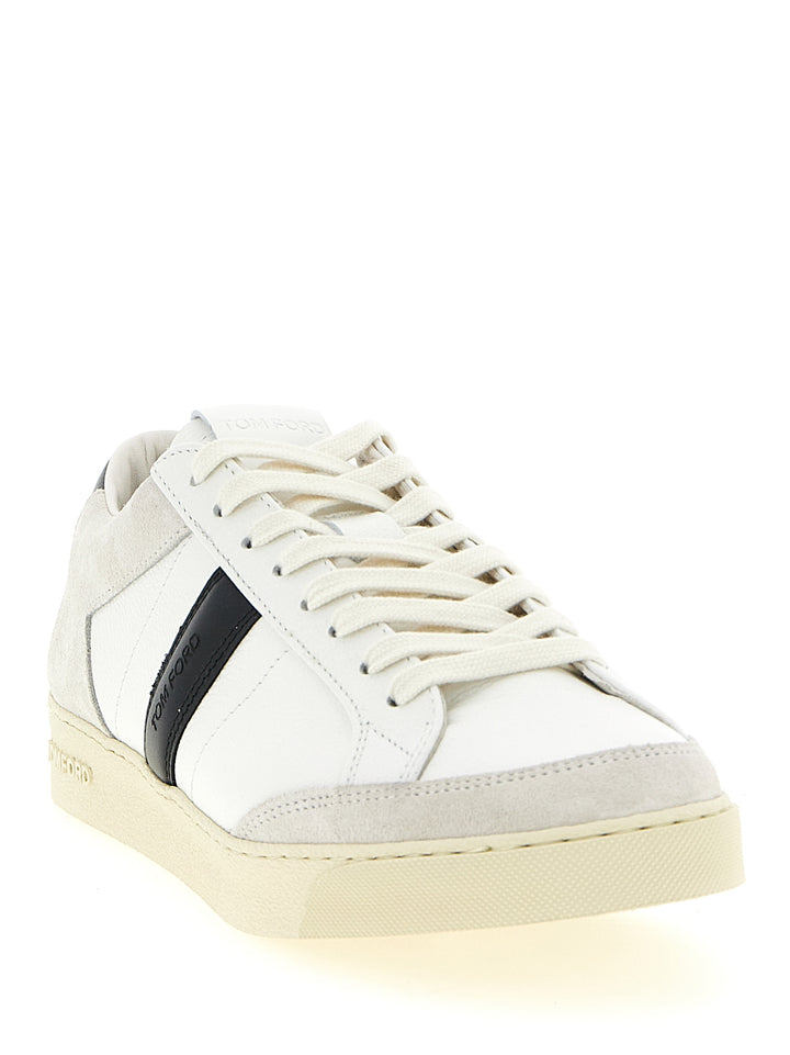 Tom Ford Blake Sneakers - White/Black | bb85cf1dc701b5c6a3246922d92594afc0f319e3