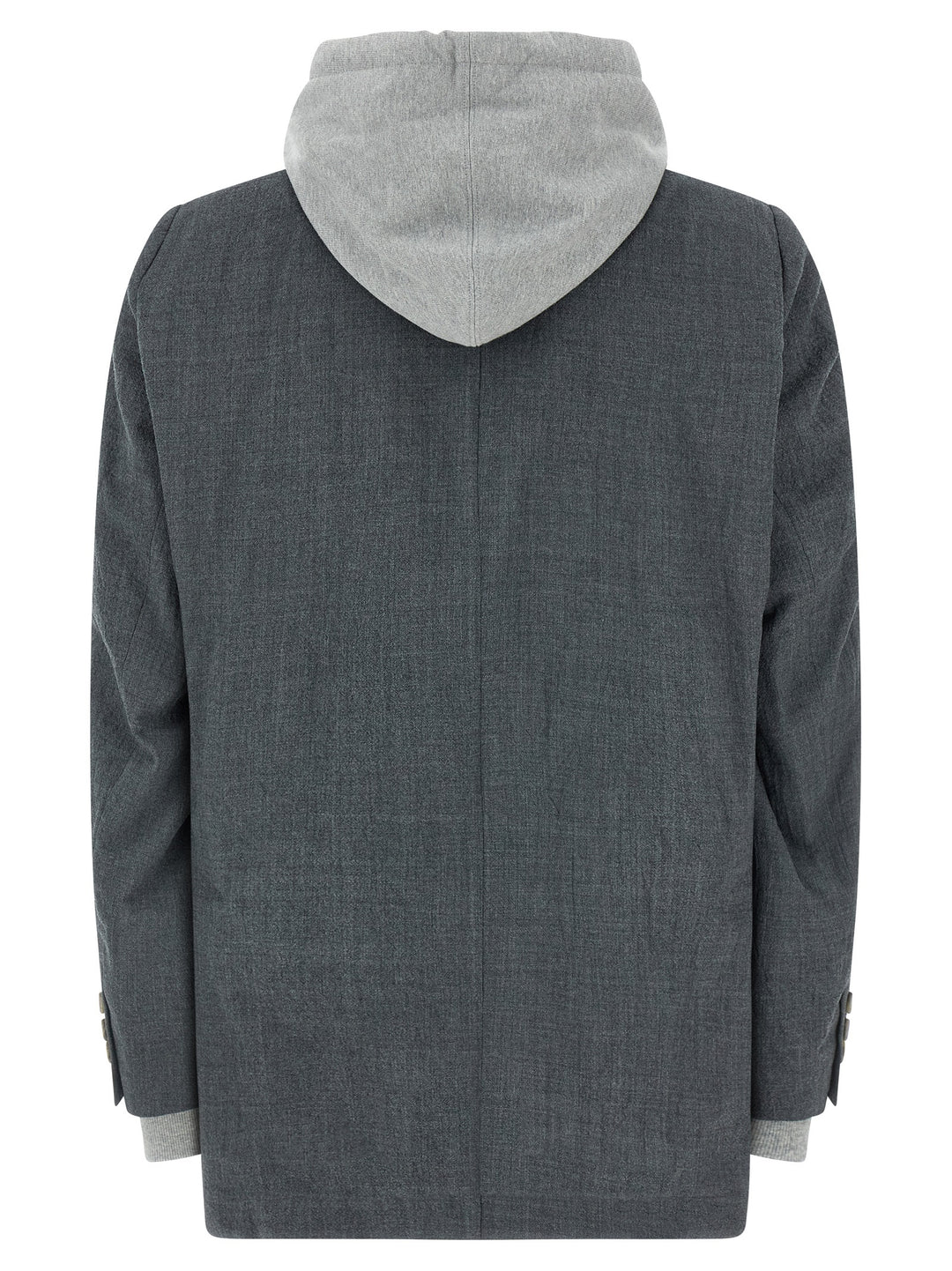 Maison Mihara Yasuhiro Triple Layered Wool Blazer - Gray | 155221e3f639d0ffec5cb8c6740cfadd6191ad35