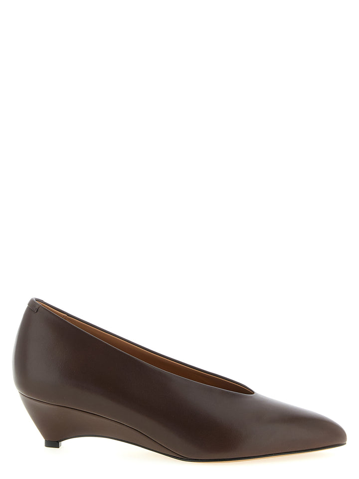Jil Sander Arc Pumps - Brown | a34c2e1668d4de90ab4190aa5fa848dc3600435c
