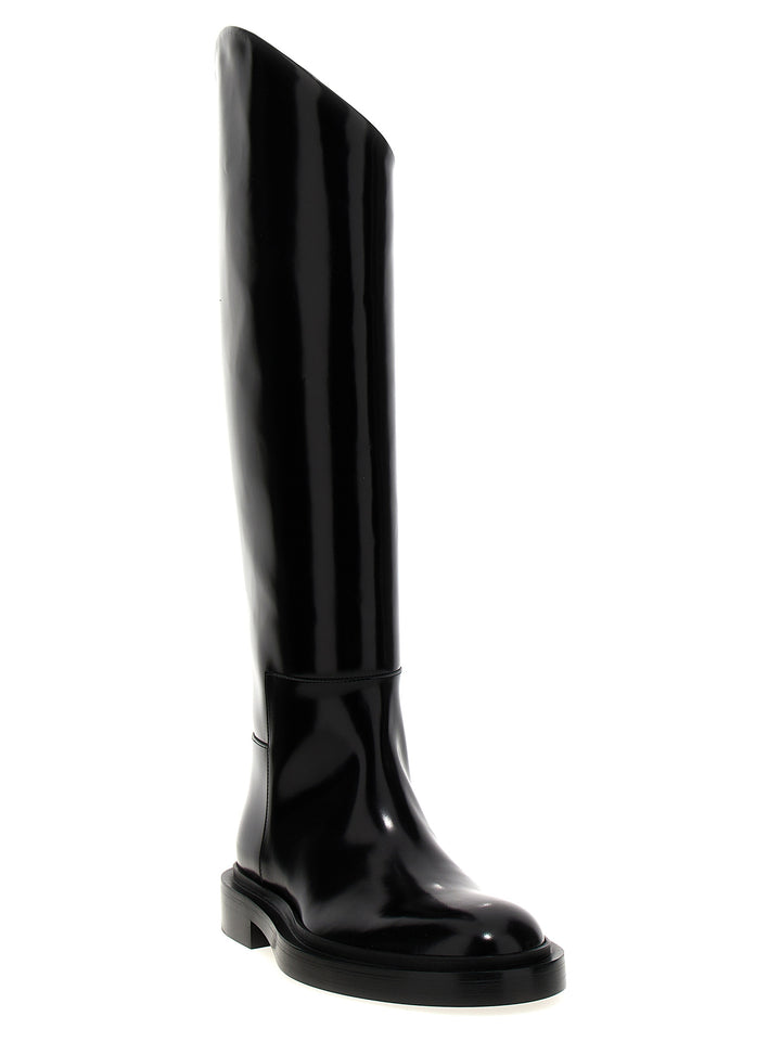 Leather Boots Boots, Ankle Boots Black