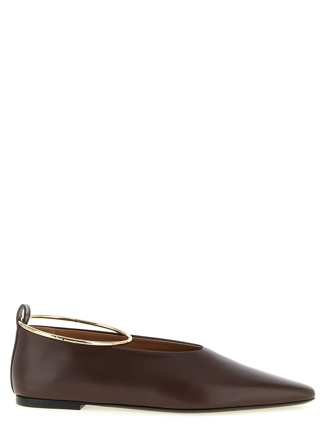 Jil Sander Ring Flat shoes - Brown | 5a135f7620096a12347d8bbb87fd6eb3fdc91fdc