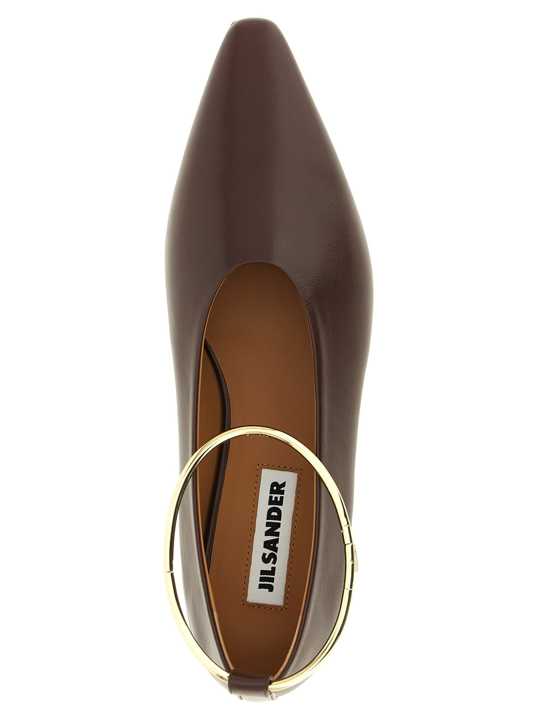 Jil Sander Ring Flat shoes - Brown | daf4685920967cd69235105ad8293448c73b82a6