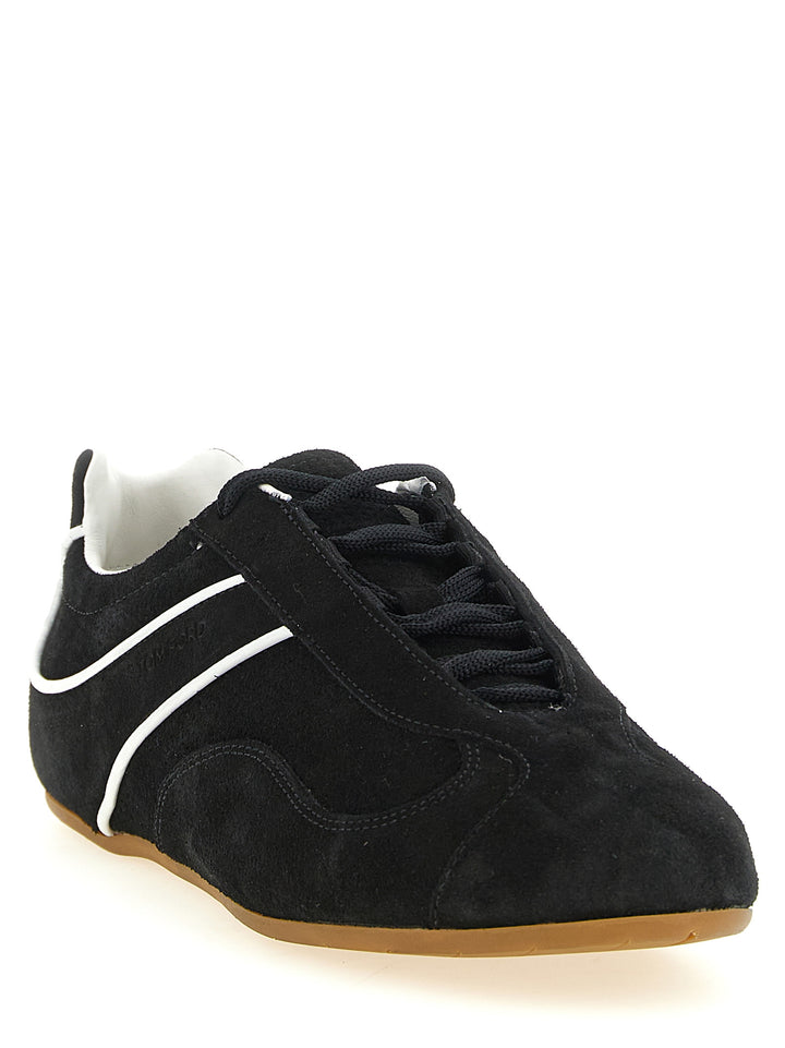Tom Ford Aston Sneakers - White/Black | 8599aa86063e87d918eaceee0eac0b17d3cd4508