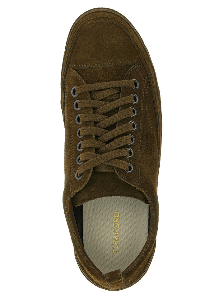 Tom Ford Archer Sneakers - Green | 7d0637e4ee636ea860ec8722bde3cc39d84e6555