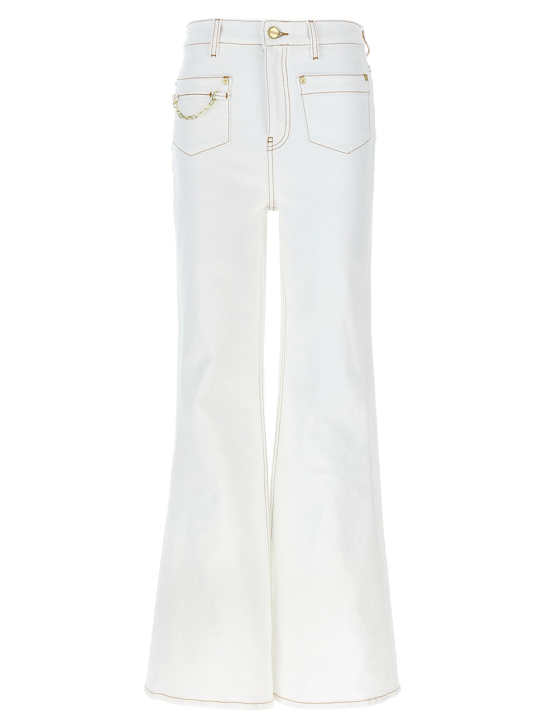 Goddi Jeans White