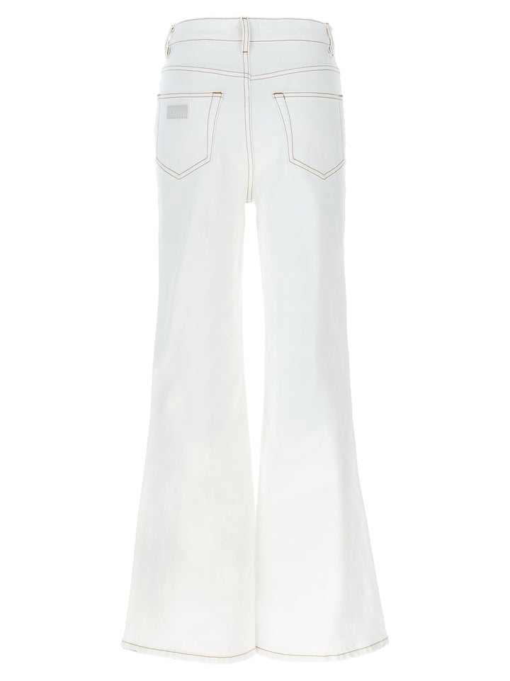 Goddi Jeans White