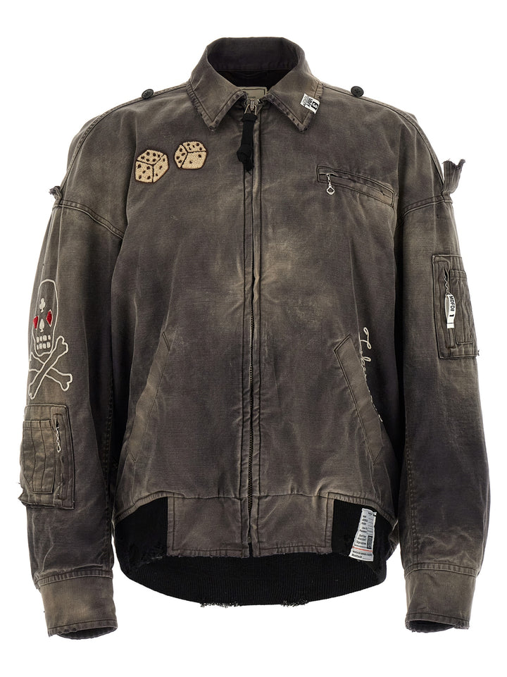 Maison Mihara Yasuhiro Military Jacket Puffer Jackets - Black | 9221ce148b2b0265226d7c36ef5f85d627b0e98c