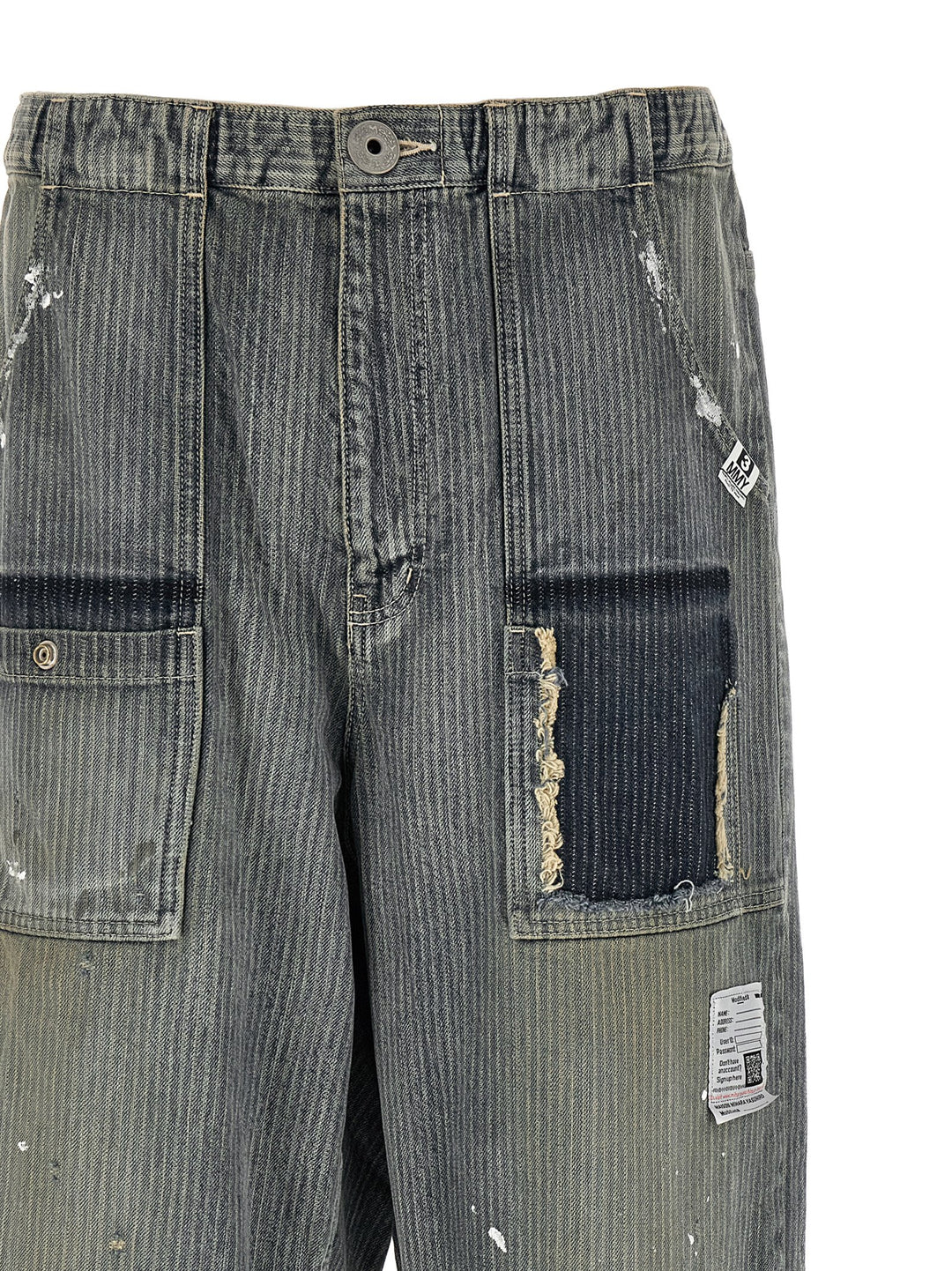 Maison Mihara Yasuhiro Bush Pants Jeans - Blue | 1166332b5151a01d1abfe3d86488603b97dd6789