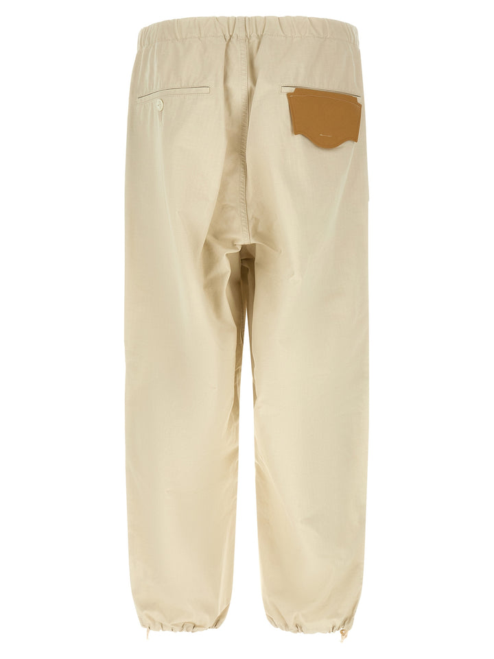 Maison Mihara Yasuhiro Ripstop Parachute Pants - Beige | 7ae1d06e77b5a5fee659524664bd5febe87fceb6