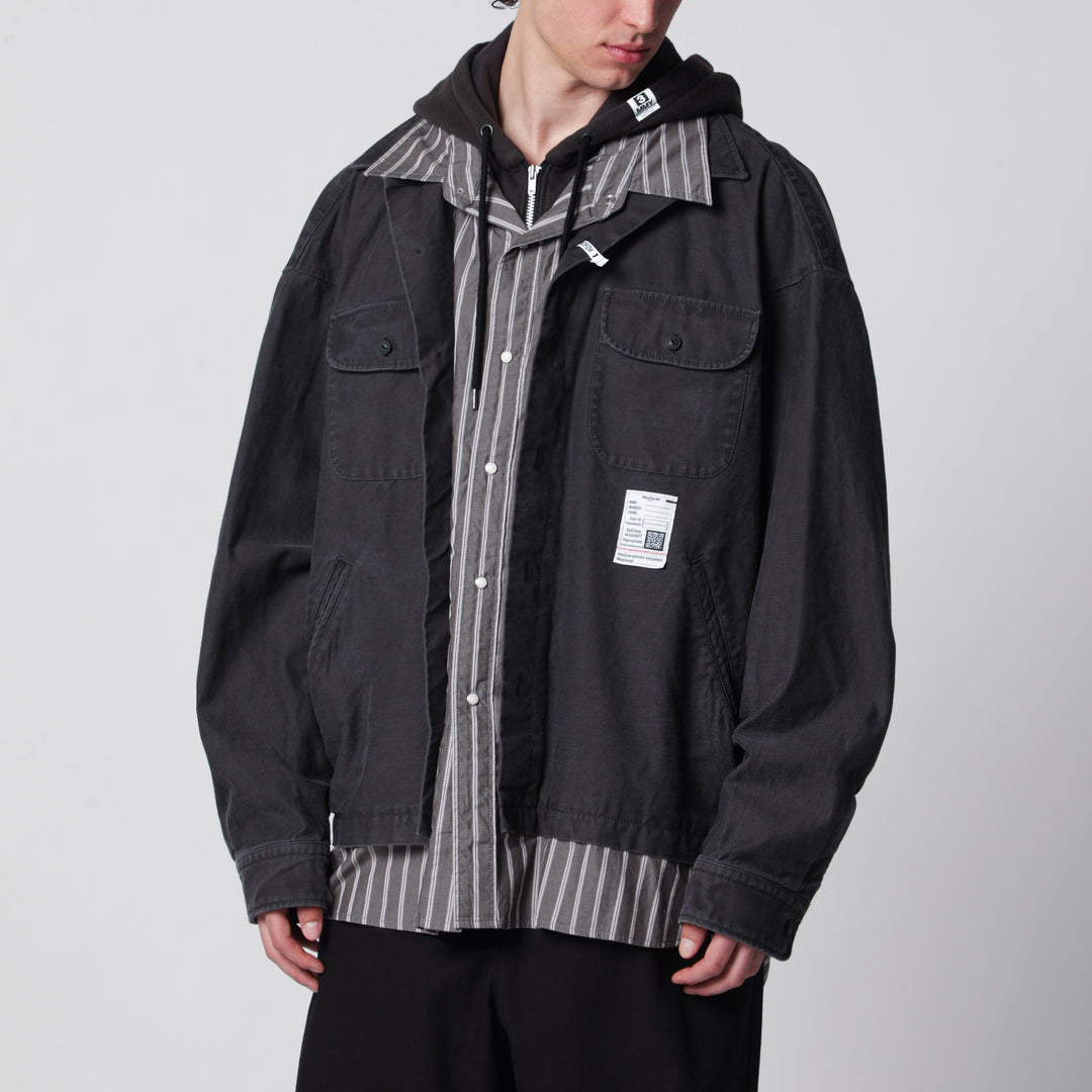 Maison Mihara Yasuhiro Shirts & Tops - Black | 60d3a32189373af4c84c78172a74d904ea571383
