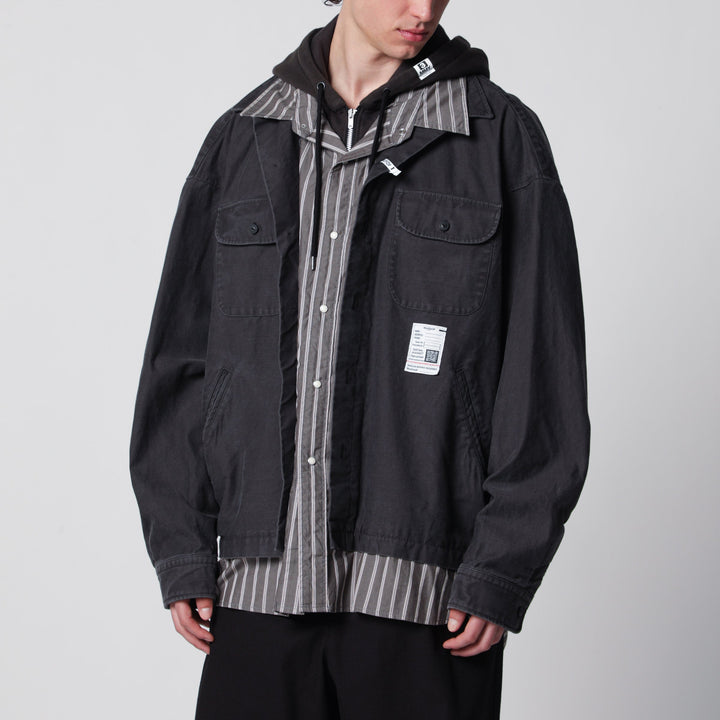 Maison Mihara Yasuhiro Shirts & Tops - Black | 60d3a32189373af4c84c78172a74d904ea571383