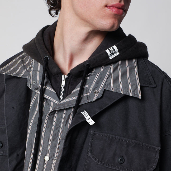 Maison Mihara Yasuhiro Shirts & Tops - Black | 8900dd745402b6d775c042fe88a23752c60a1ff6