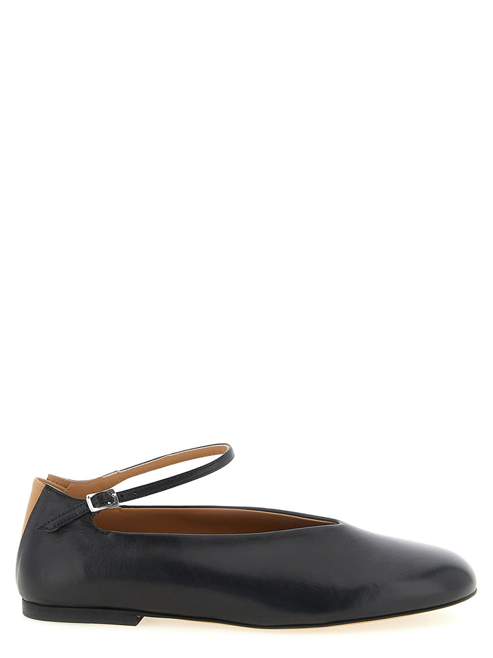 Jil Sander Elyss Flat shoes - Black | 66596fdea9d66d273db9c833d39bec9cbe39c91d