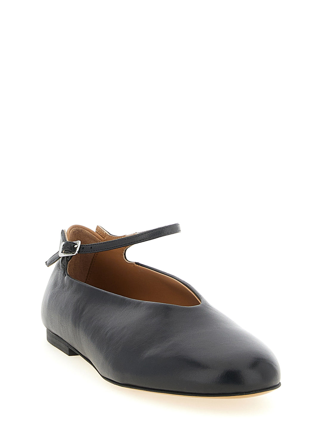 Jil Sander Elyss Flat shoes - Black | de59566e3ae1a464b6484238a7c6334e6eb52fa6