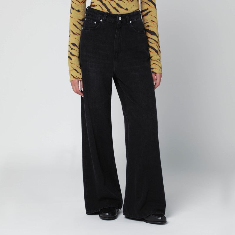 Ganni Pants - Black | de408ae25409686a541df5085c83a9093f1f1560